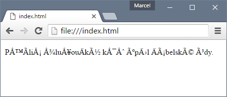 chrome-utf8-no-bom